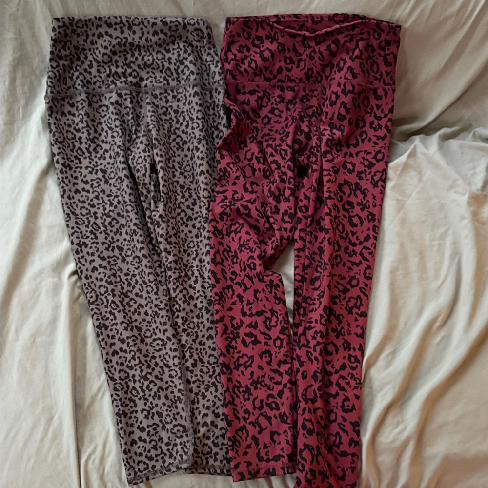 Leopard Print Yoga Leggings